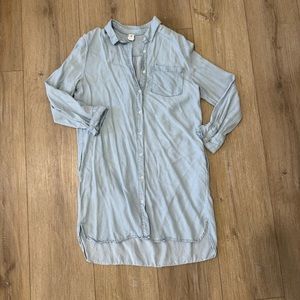 VICI Flawless chambray denim dress small